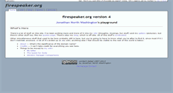 Desktop Screenshot of firespeaker.org